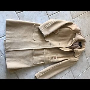 Moda International Camel wool dress coat